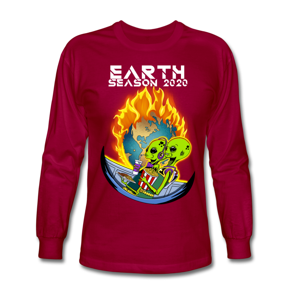 Earth Season 2020 Long Sleeve T-shirt - dark red