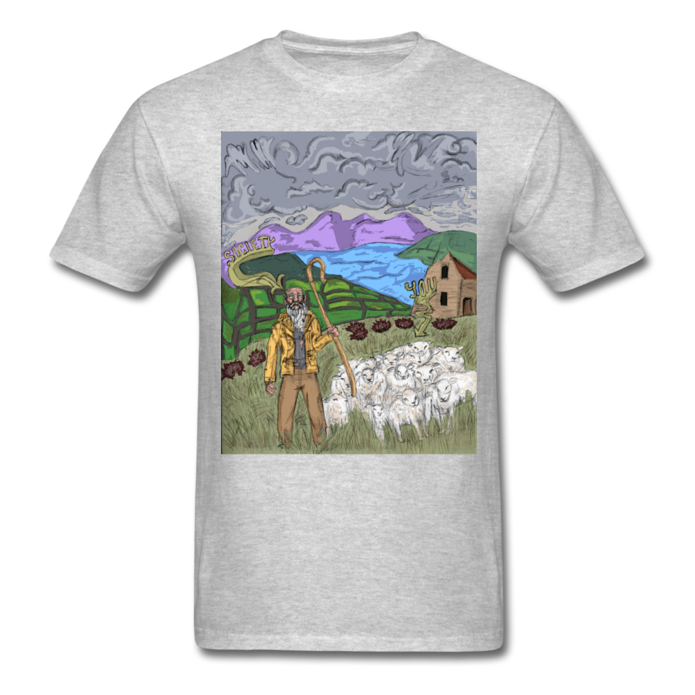 Sheeple T-Shirt - heather gray