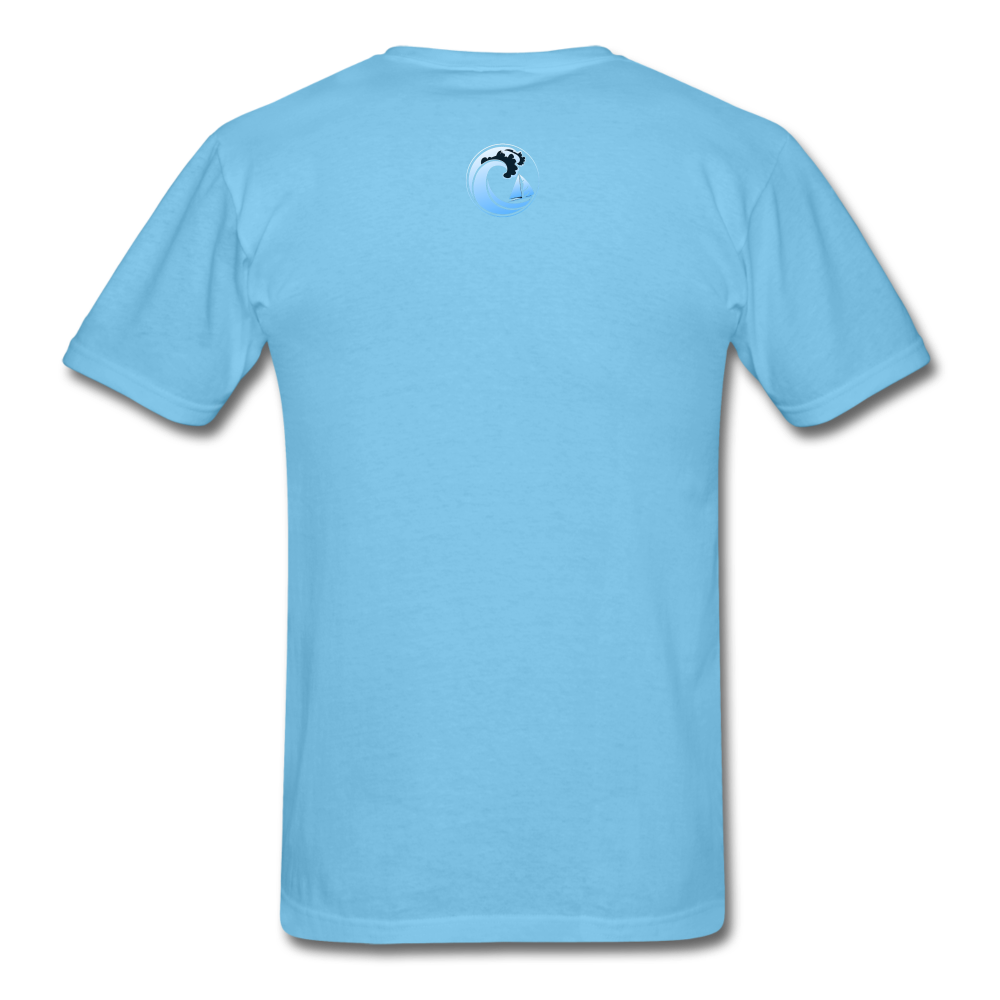 "Old Soul" T-Shirt - aquatic blue
