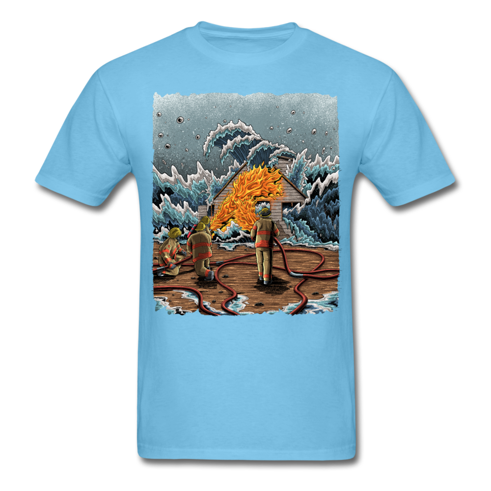 "Heatwave" Unisex T-Shirt - aquatic blue